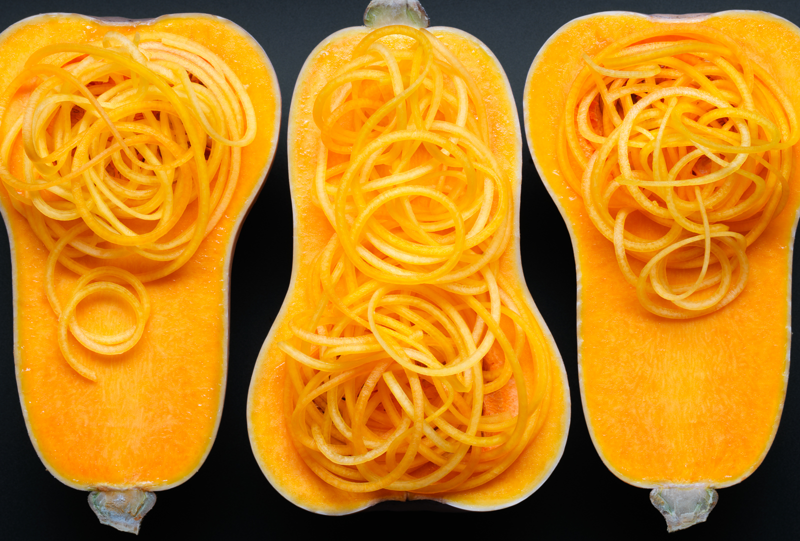 Photograph of Spiralized Butternut Squash