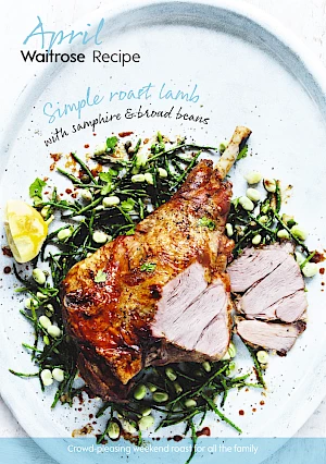 Waitrose Recipe Card Simple Roast Lamb