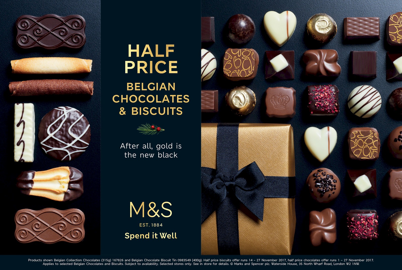 Marks and Spencer Half Price Biscuits and Chocolate Advert Karen