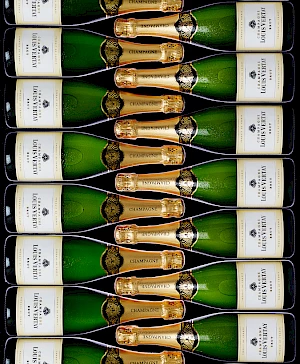 Photograph of bottles of Louis Vertay Champagne