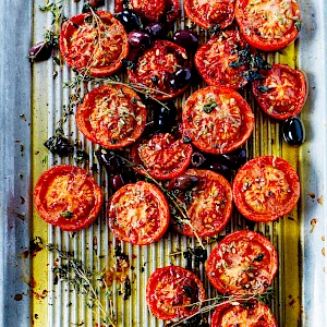 Slow Cooked Tomatoes