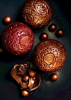 Shimmering Bauble Chocolates