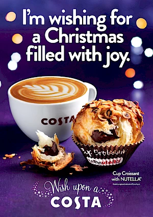 Costa I'm wishing for a Christmas filled with joy