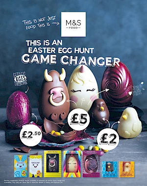 M&S Easter Egg Advert 2019