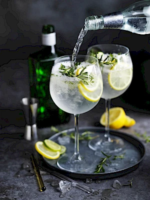 M&S G&T with Lemon and Rosemary