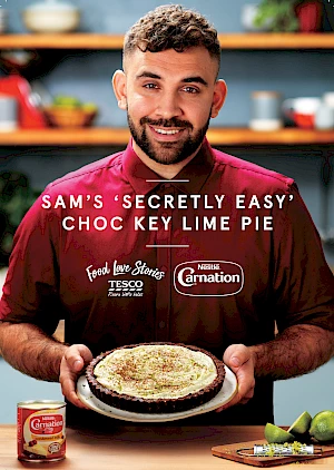 Tesco Advert for Nestle Carnation Keylime Pie