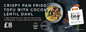 M&S Crispy Pan Fried Tofu With Coconut Lentil Dahl