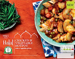 M&S Halal Chicken and Vegetable Hotpot