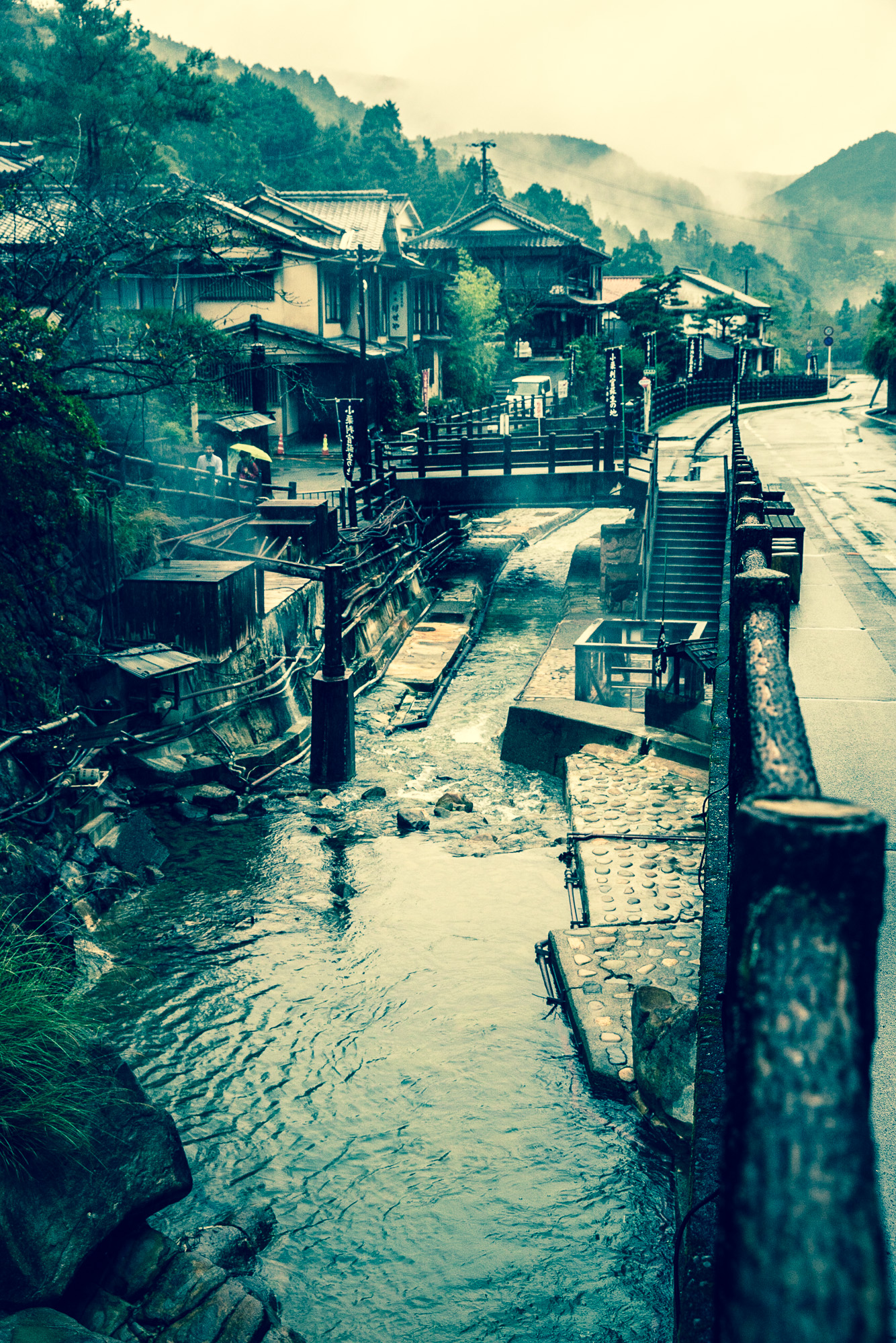 Yunomine Onsen Street View