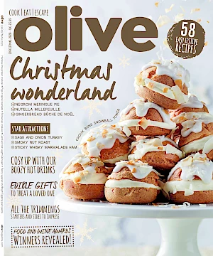 Olive magazine Christmas 2020 Cover Feature