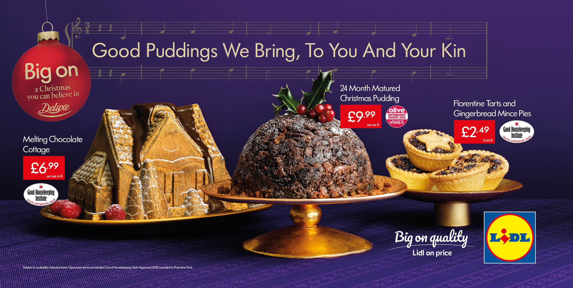 Lidl Christmas Advert 2020 - Good Puddings We Bring To You And Your Kin