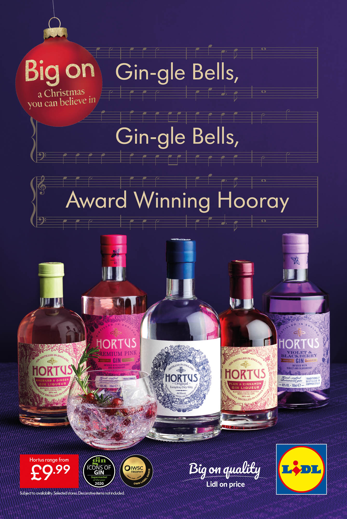 Lidl Christmas Advert 2020 - Gin-gle Bells