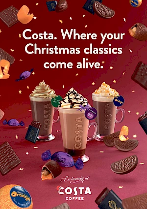 Costa Christmas Ad Campaign 2020 -Where Your Christmas Classics Come Alive