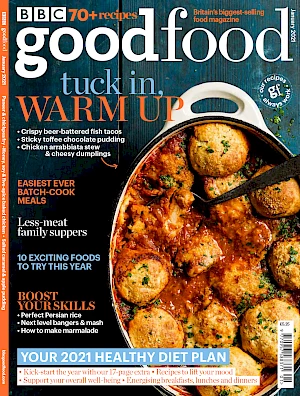 BBC Good Food Magazine-  Chicken Arrabbiata Stew and Cheesy Dumplings