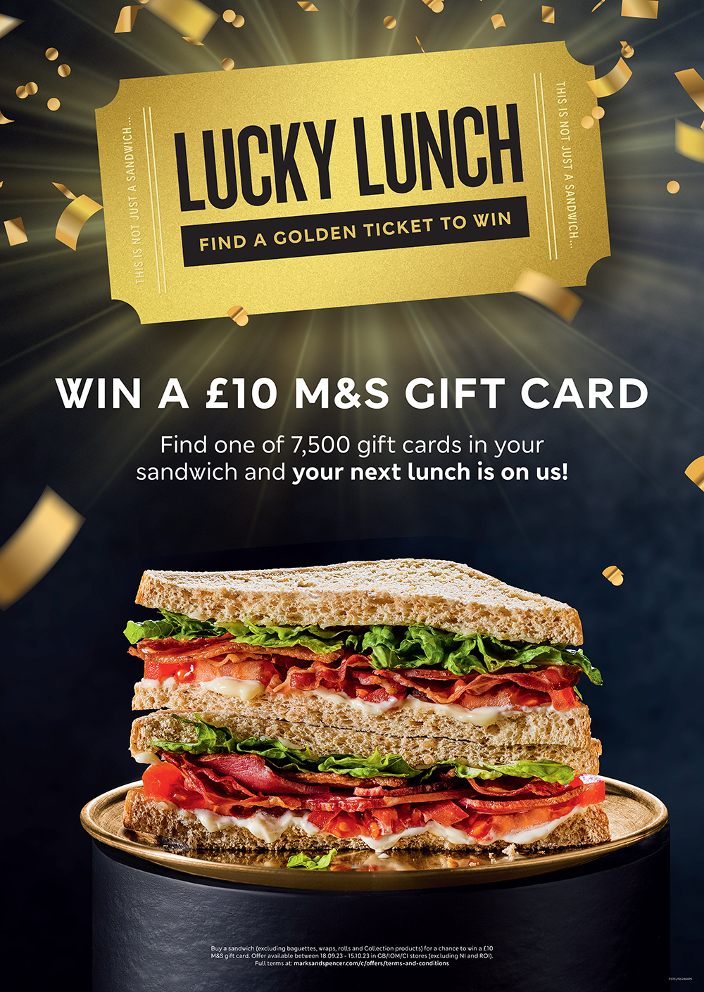 Marks and Spencer Lucky Lunch Campaign